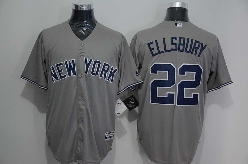 New York Yankees #22 Jacoby Ellsbury Gray New Cool Base Stitched Baseball Jersey,We sell and wholesale New York Yankees #22 Jacoby Ellsbury Gray New Cool Base Stitched Baseball Jersey on line form chian!